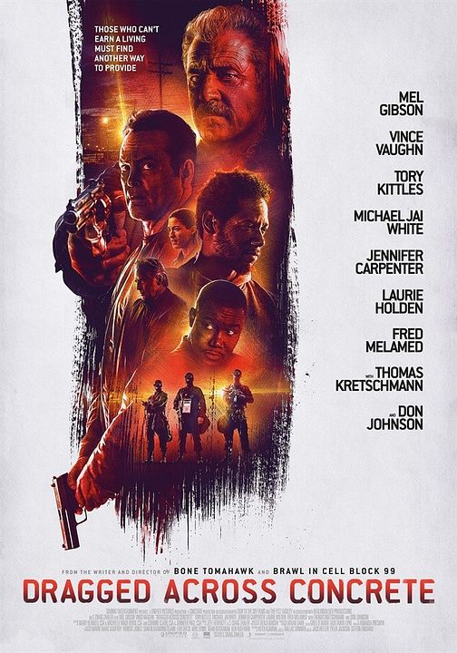 Dragged Across Concrete : Póster