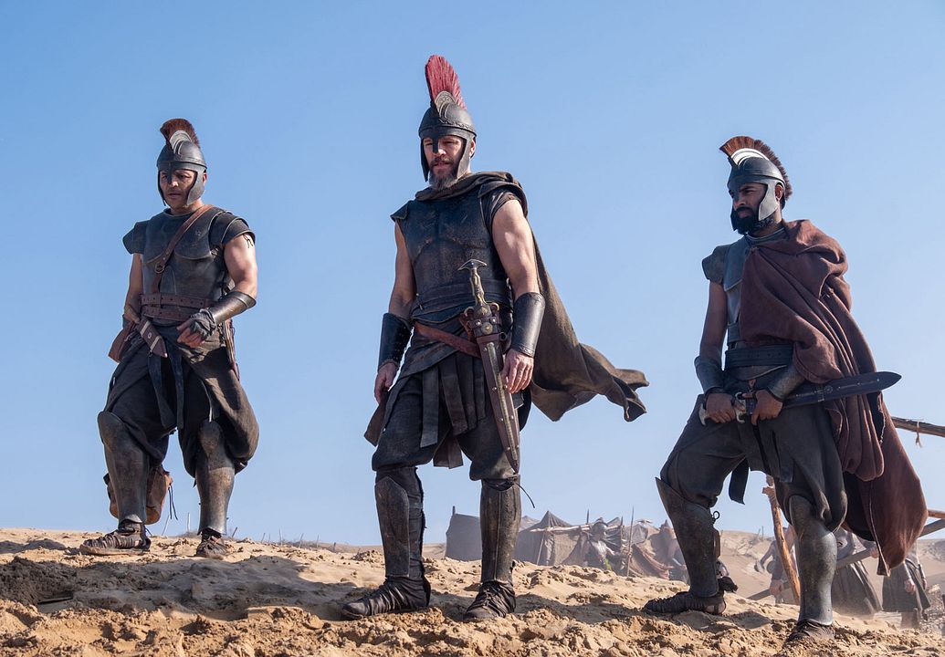 La Odisea : Foto Matt Damon, Himesh Patel, John Leguizamo