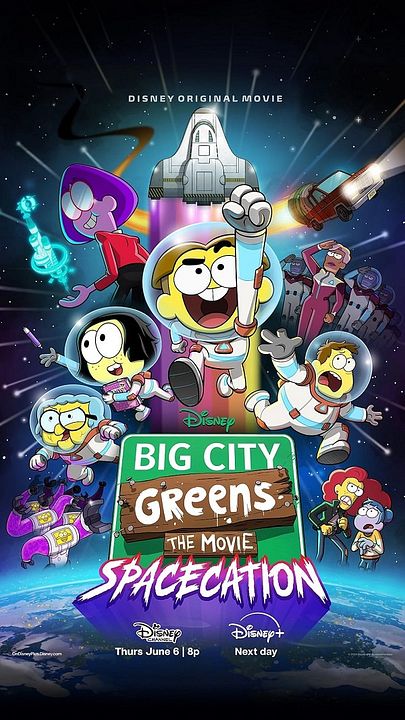 Big City Greens the Movie: Spacecation : Póster