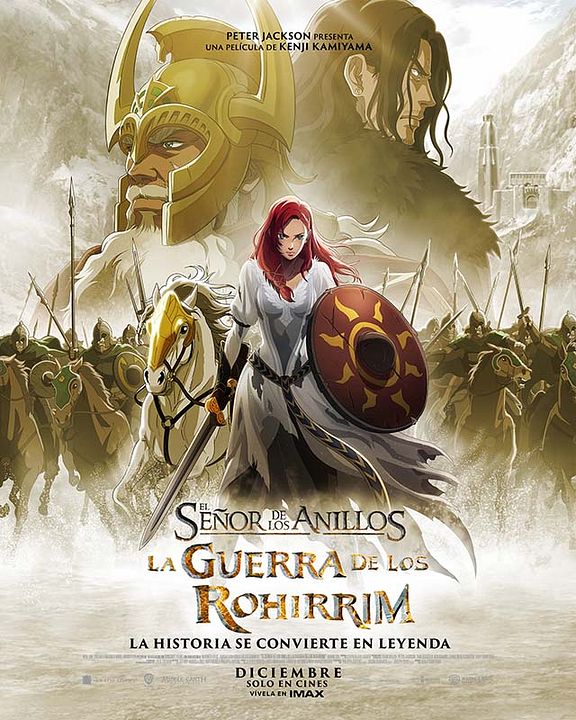 El señor de los anillos:  La Guerra de los Rohirrim : Póster