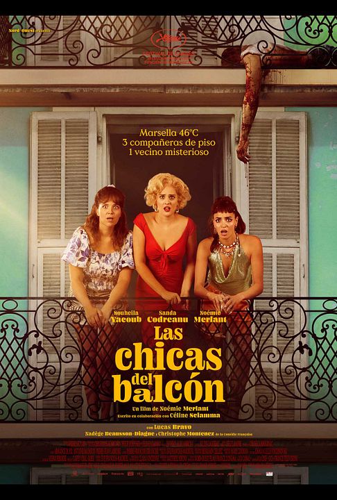 Las chicas del balcón : Póster