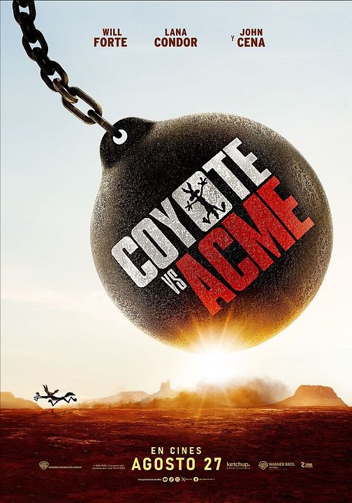 Coyote vs Acme : Póster