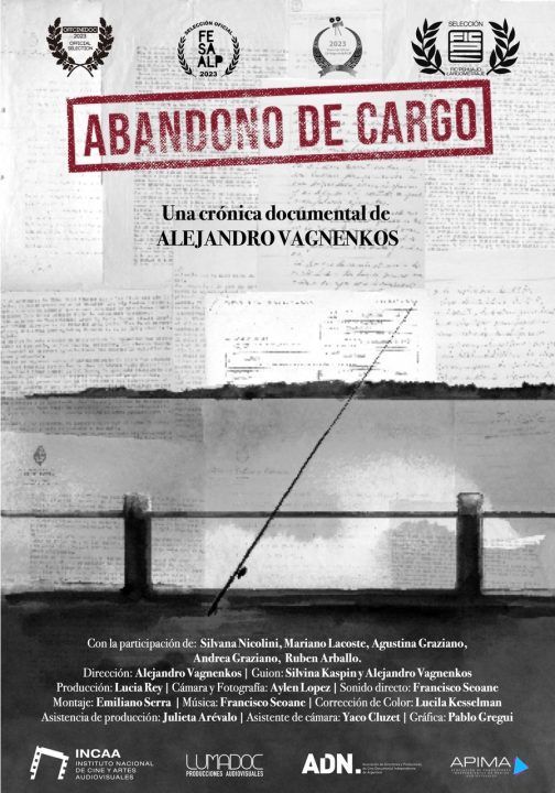 Abandono de cargo : Póster