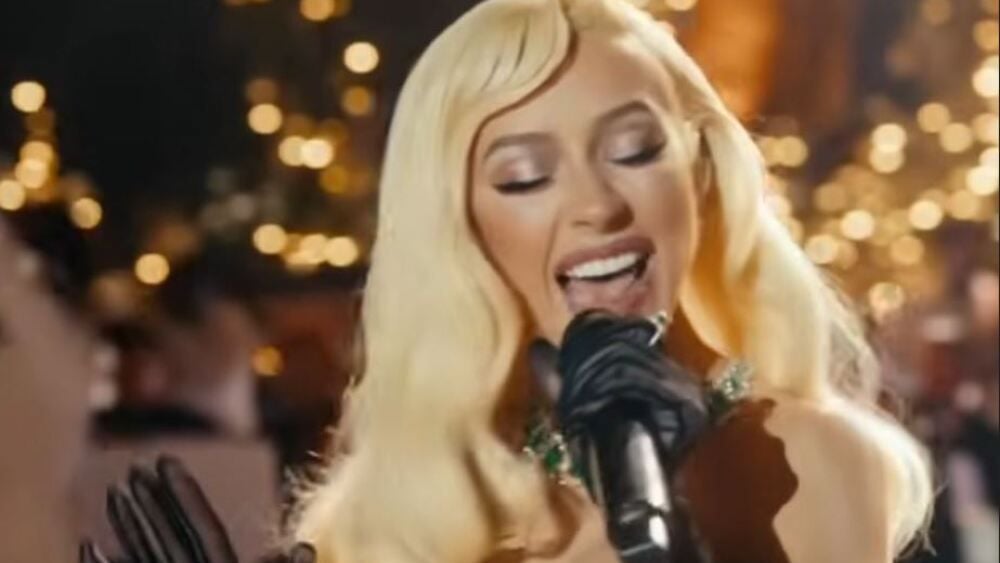 Christina Aguilera Navidad en Paris : Foto