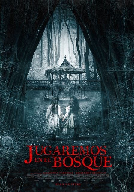 Jugaremos en el bosque : Póster