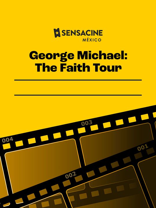 George Michael: The Faith Tour : Póster