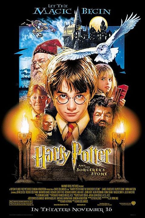 Harry Potter y la piedra filosofal : Póster