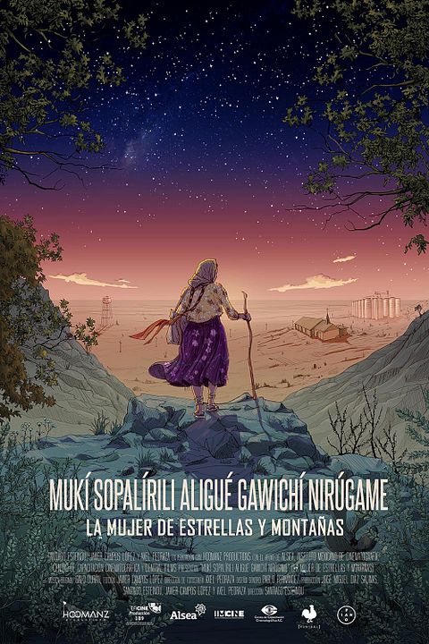 La Mujer de Estrellas y Montañas : Póster