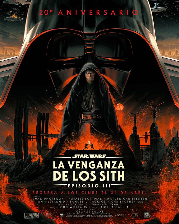 Star Wars: Episodio III - La Venganza de los Sith 20° Aniversario : Póster