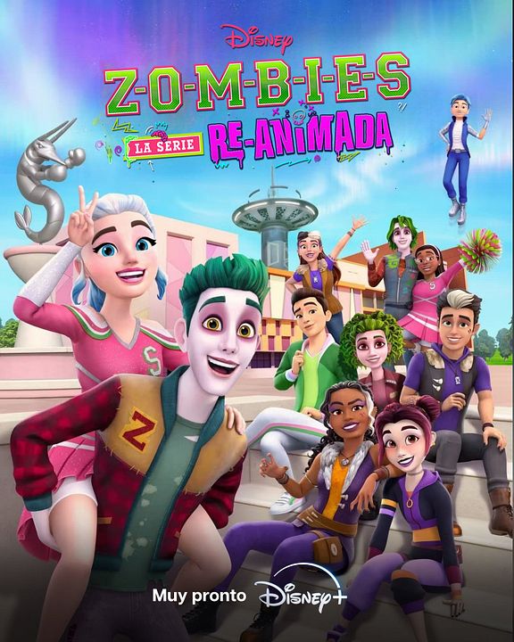 Zombies: La serie re-animada : Póster