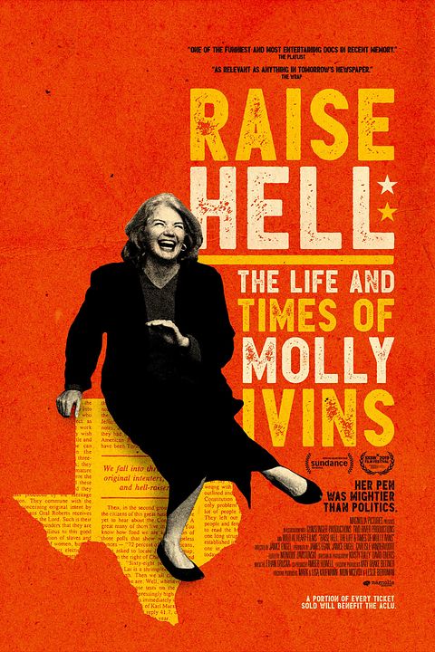 Raise Hell: The Life & Times of Molly Ivins : Póster