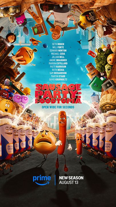 Sausage Party: Foodtopia : Póster