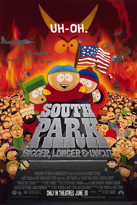 South Park - más grande, más largo y sin cortes : Póster