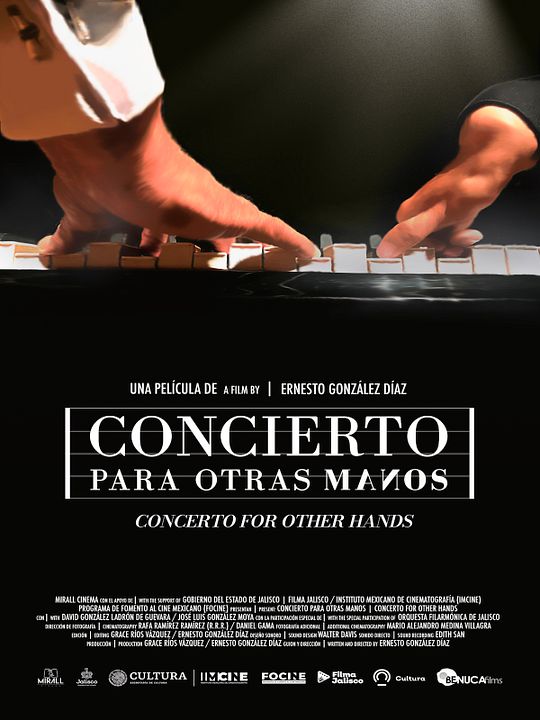 Concierto para otras manos : Póster