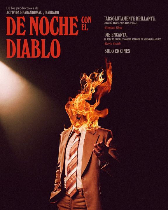 De noche con el diablo : Póster