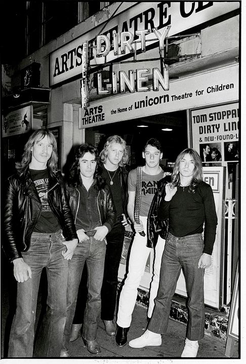 Iron Maiden: Burning Ambition : Foto Dave Murray, Steve Harris