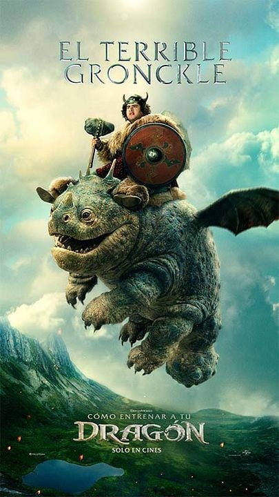 Cómo entrenar a tu Dragón : Póster