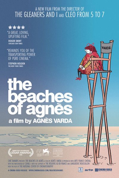 Las playas de Agnès : Póster