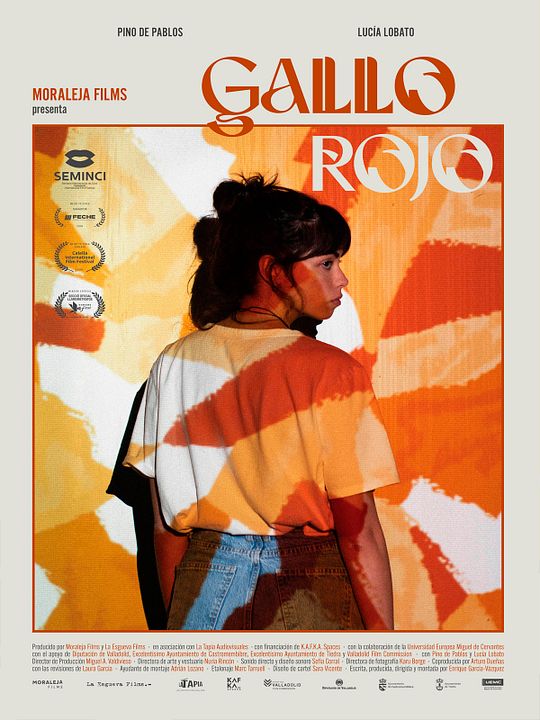 Gallo rojo : Póster