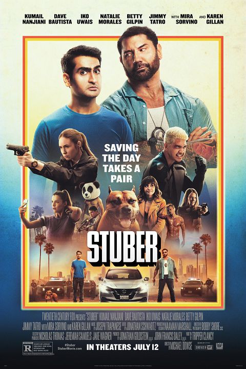 Stuber: Locos al volante : Póster