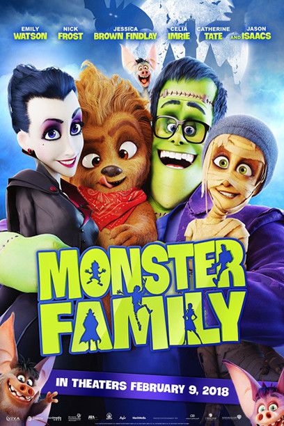 La familia Monster : Póster
