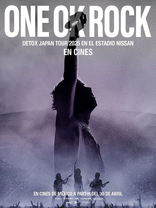 ONE OK ROCK Detox Japan Tour 2025 At Nissan Stadium In Cinemas : Póster