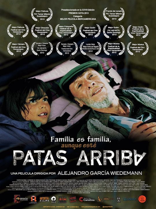 Patas arriba : Póster