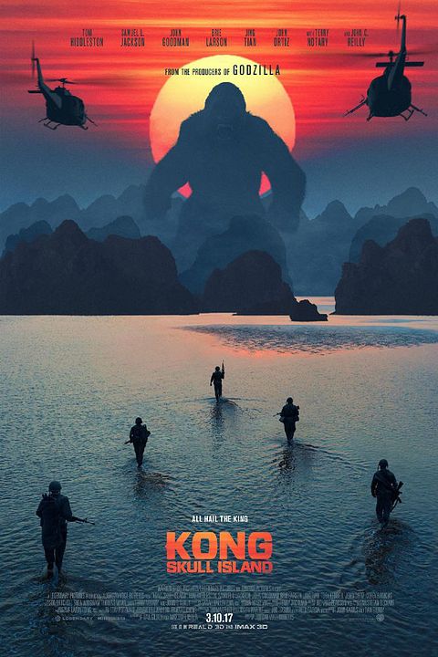 Kong: La isla calavera : Póster