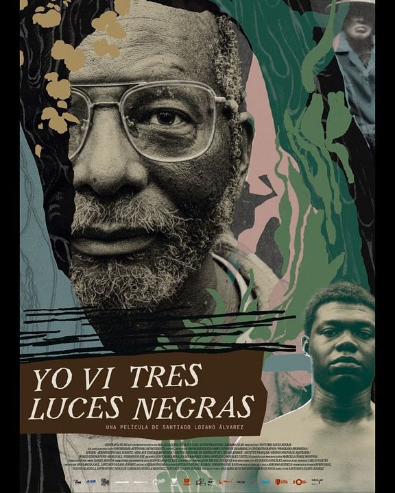 Yo vi tres luces negras : Póster
