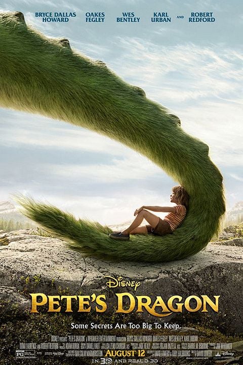Peter y el dragón : Póster