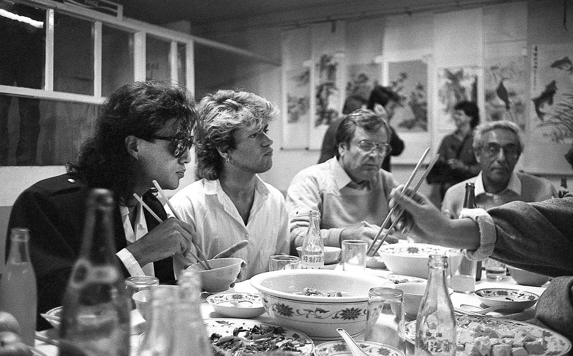 WHAM! 10 Days In China : Foto George Michael, Andrew Ridgeley