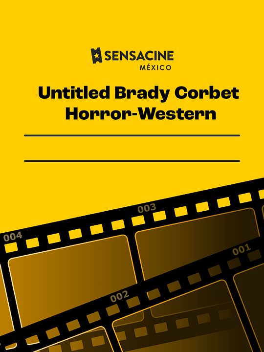 Untitled Brady Corbet Horror-Western : Póster