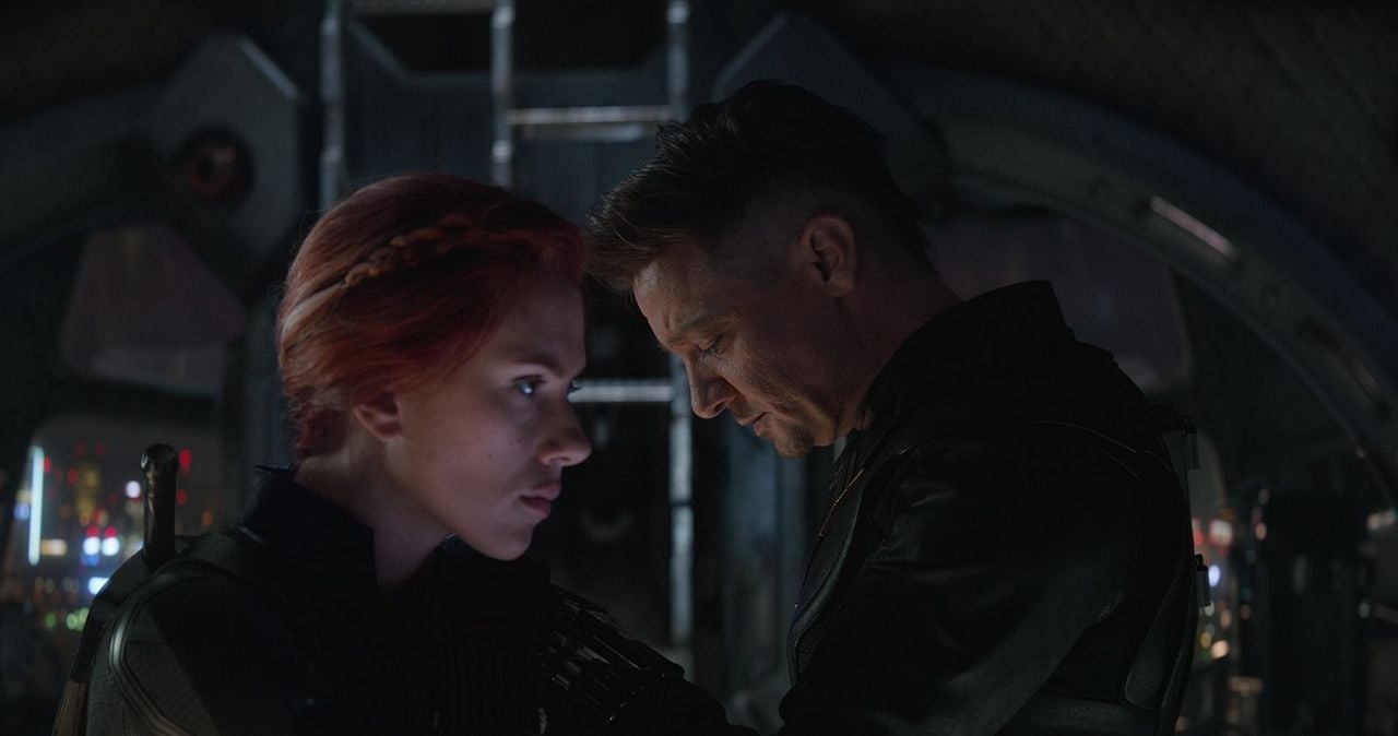 Avengers: Endgame Bonus : Foto Scarlett Johansson, Jeremy Renner