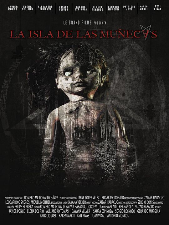 La isla de las muñecas : Póster