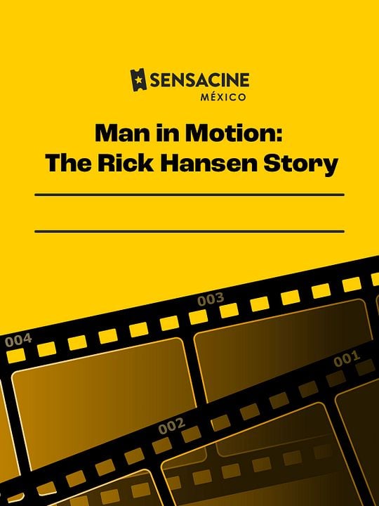 Man in Motion: The Rick Hansen Story : Póster