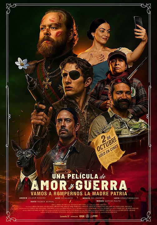 Una película de amor y guerra : Póster