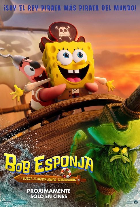 Bob Esponja: En busca de los Pantalones Cuadrados : Póster
