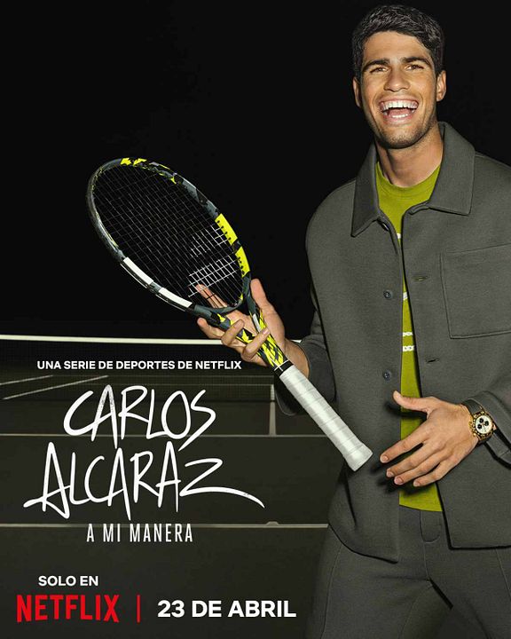 Carlos Alcaraz: A mi manera : Póster