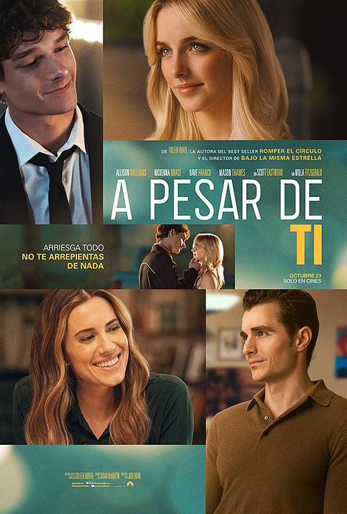 A pesar de ti : Póster