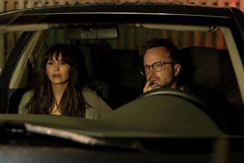 El Último Gran Golpe : Foto Nina Dobrev, Aaron Paul