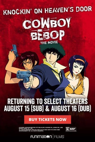Cowboy Bebop: Tengoku no tobira : Póster