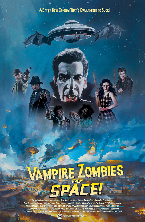Vampire Zombies... From Space! : Póster