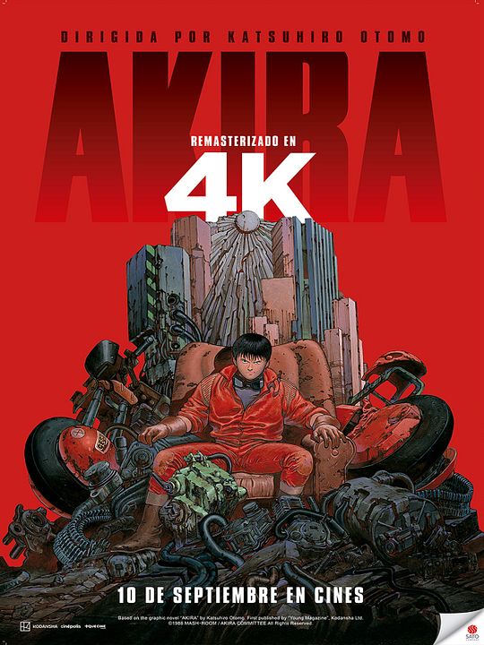 Akira 4K : Póster