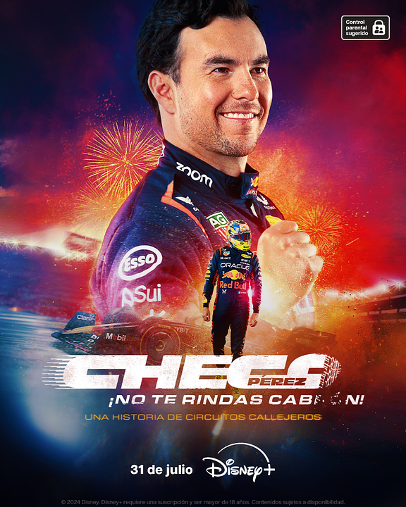 Checo Pérez: ¡No te rindas, cabr#n! : Póster