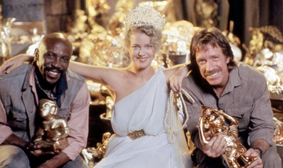 El templo del oro : Foto Chuck Norris, Louis Gossett Jr.