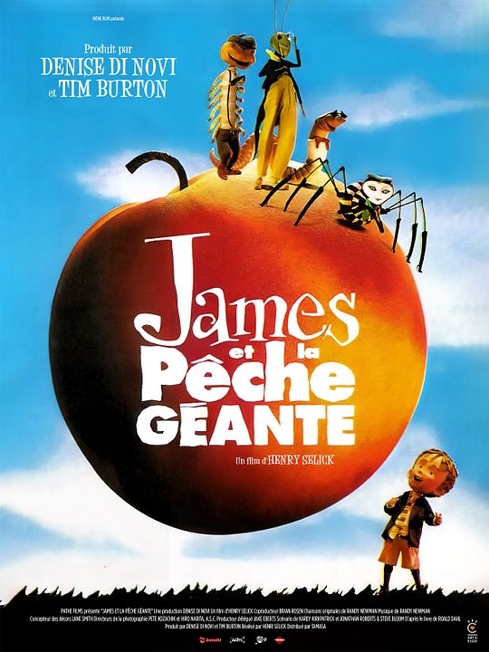 James y el melocotón gigante : Póster
