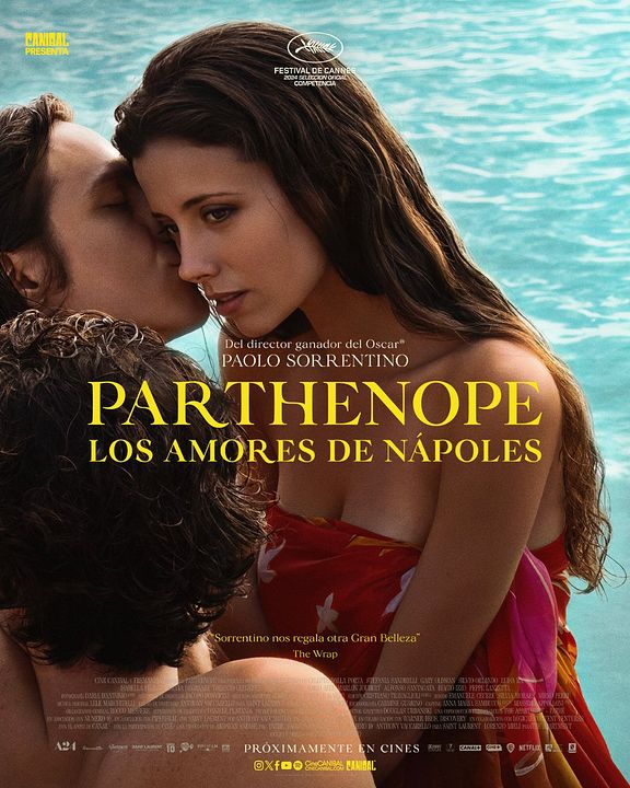 Parthenope: Los Amores De Napoles : Póster