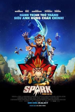Spark, una aventura espacial : Póster