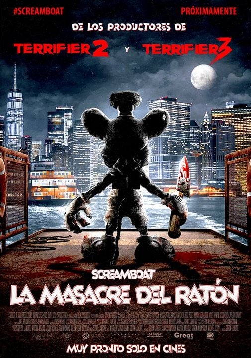 Screamboat: La Masacre del Ratón : Póster