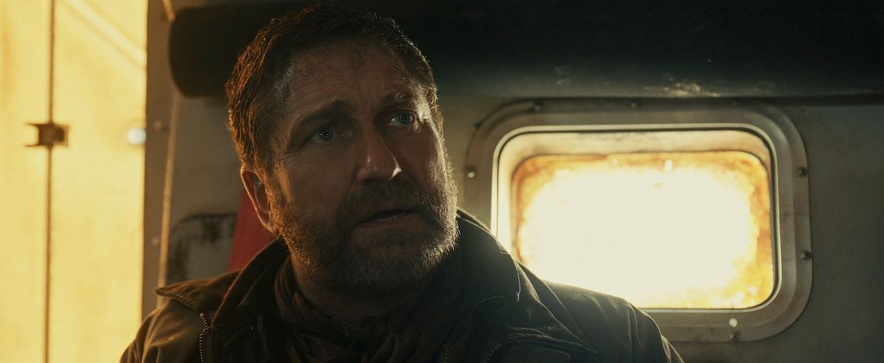 El Día del Fin del Mundo Migración : Foto Gerard Butler